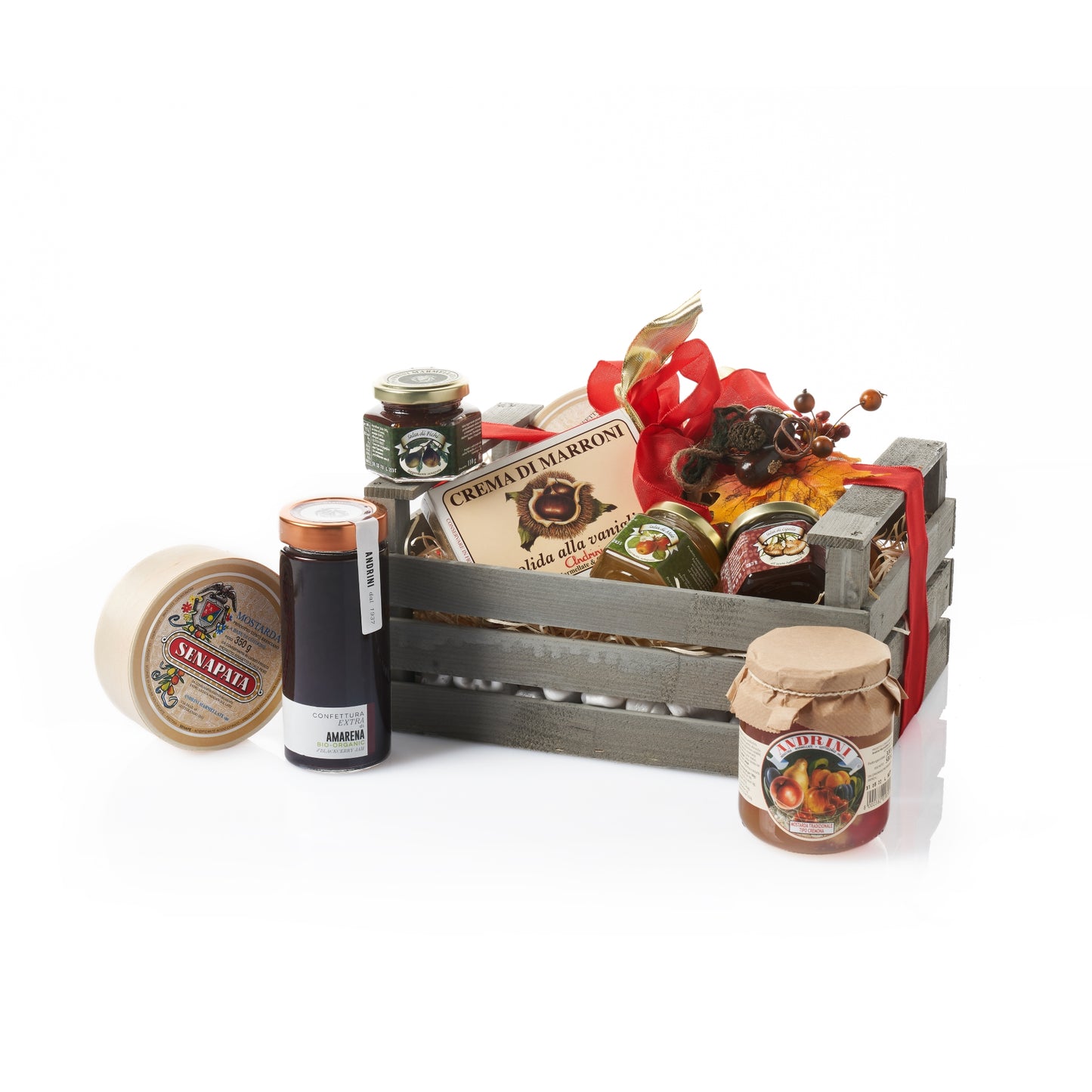 Confezione regalo cassetta legno
