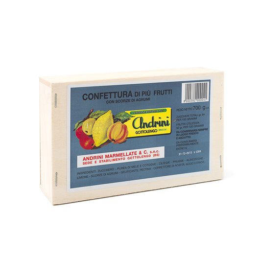 Confettura di più frutti da 700g