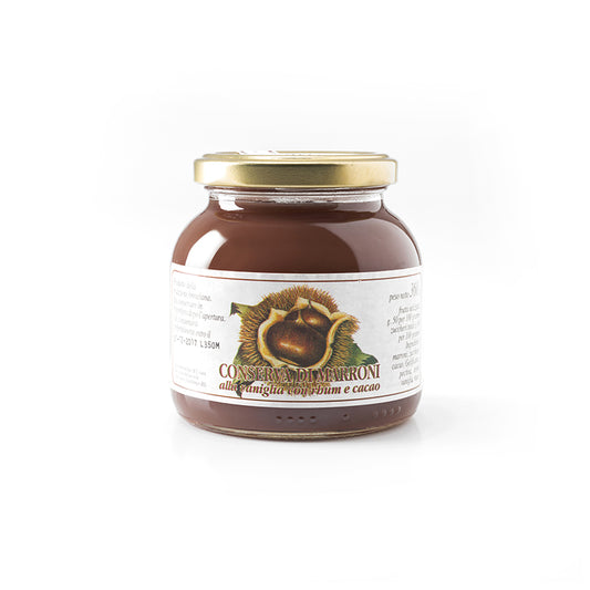 Crema di Marroni al Rhum e Cacao 360g